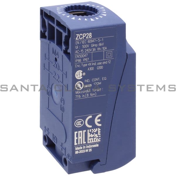 Schneider ZCP28 Limit Switch Body Product Image