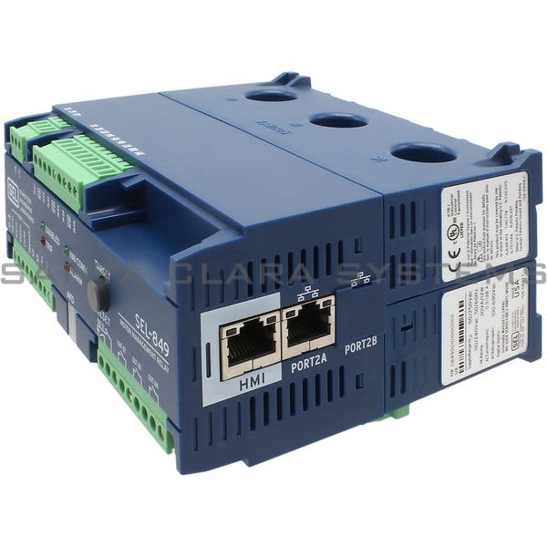 Schweitzer Engineering 084900101000000 Motor Management Relay | SEL-849 Product Image