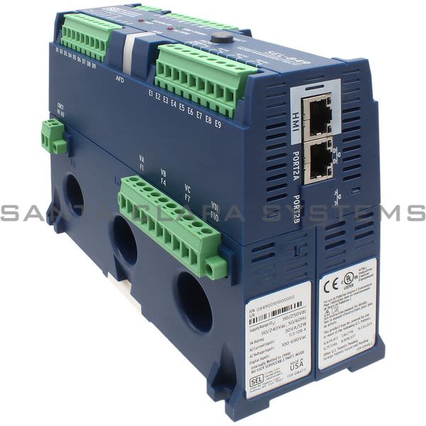 Schweitzer Engineering 084900101000000 Motor Management Relay | SEL-849 Product Image