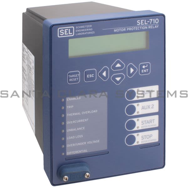 Schweitzer Engineering Laboratories (SEL) 071001A0X9X0X850600 Motor Protection Relay Product Image