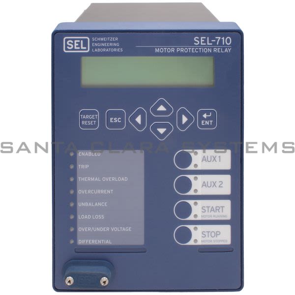 Schweitzer Engineering Laboratories (SEL) 071001A0X9X0X850600 Motor Protection Relay Product Image