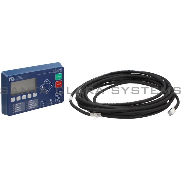 Schweitzer Engineering Laboratories (SEL) SEL-3421 Motor Relay HMI with LCD Product Image