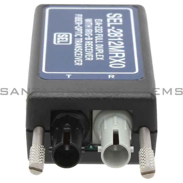 SEL2812MRX0 Schweitzer Engineering FiberOptic Transceivers With IRIGB Santa Clara Systems