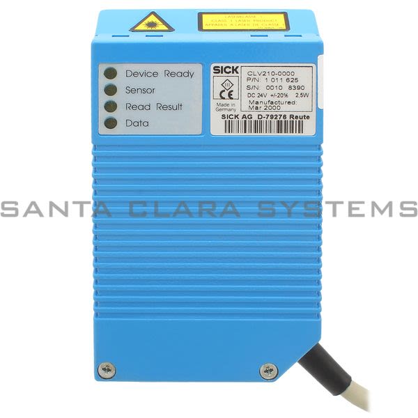 Sick CLV210-0000 Bar Code Scanner | 1011625 Product Image