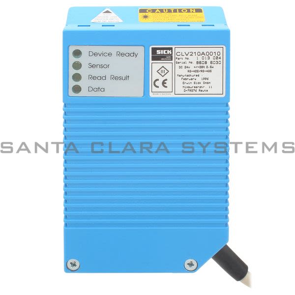 Sick CLV210-A0010 Barcode Scanner | 1013024 Product Image