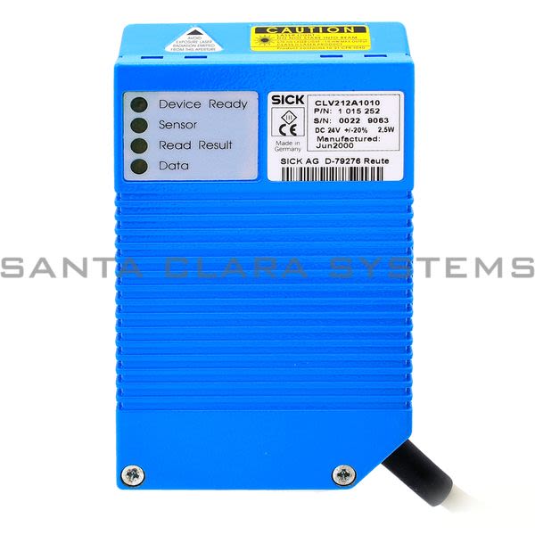 Sick CLV212-A1010 Barcode Scanner | 1015252 Product Image