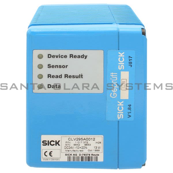 Sick CLV295-A0012 Barcode Scanner Product Image