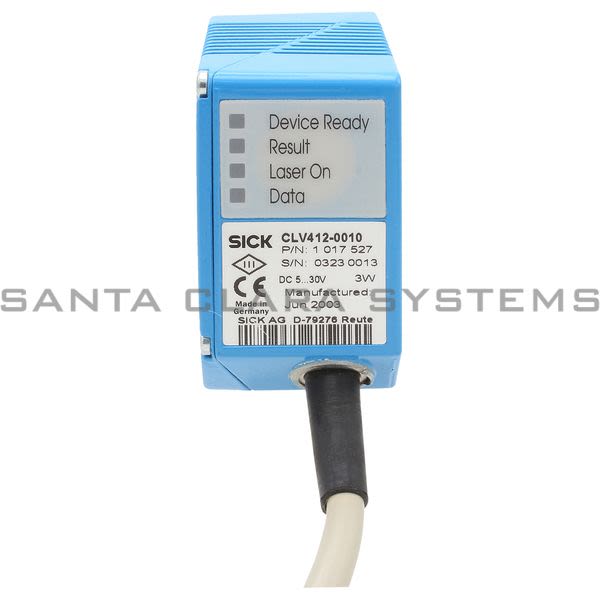 Sick CLV412-0010 Bar Code Scanner Product Image