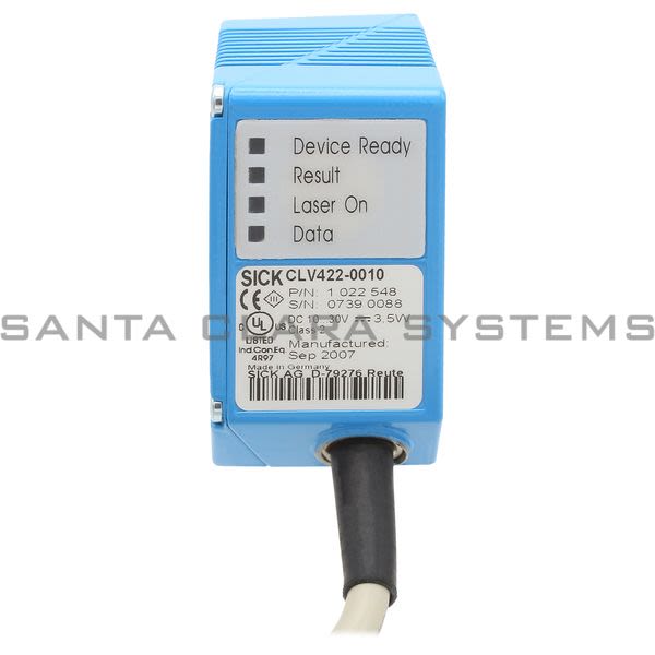 Sick CLV422-0010 Barcode Scanner | 1022548 Product Image