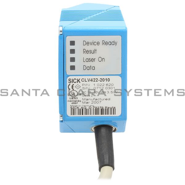 Sick CLV422-2010 Bar Code Scanner | 1022620 Product Image