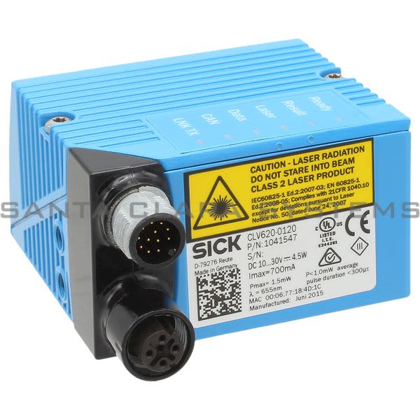 Sick CLV620-0120 Barcode Scanner Product Image