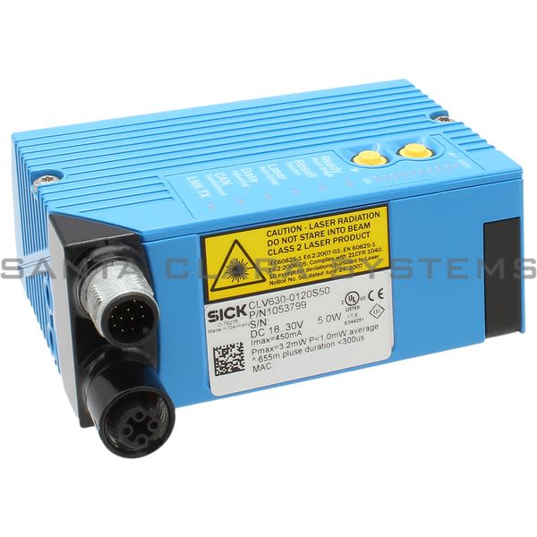 Sick CLV630-0120S50 Barcode Scanner | 1053799 Product Image