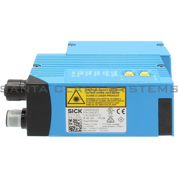 Sick CLV630-6120 Barcode Scanner | 1041977 Product Image