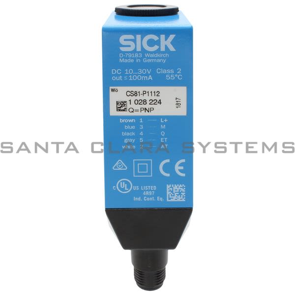 Sick CS81-P1112 Color Sensors | 1028224 Product Image