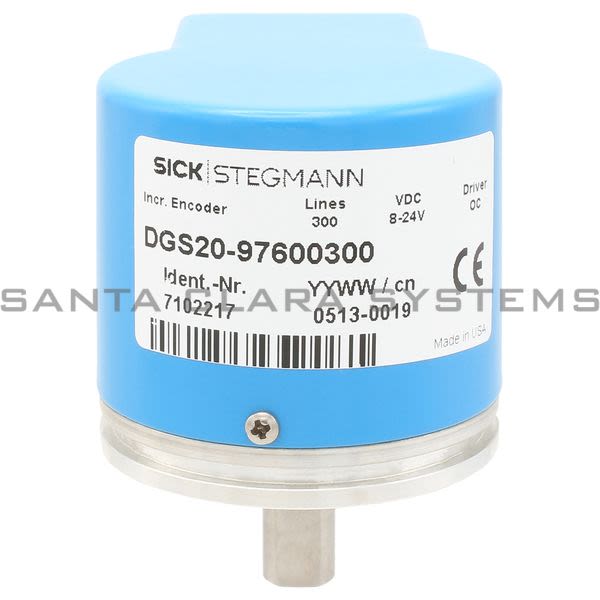 Sick DGS20-97600300 Incremental Encoder Product Image