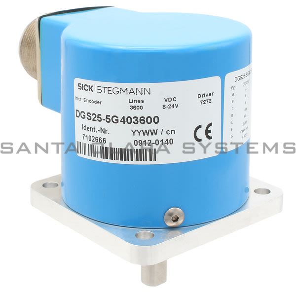 Sick DGS25-5G403600 Encoder | 7102666 Product Image