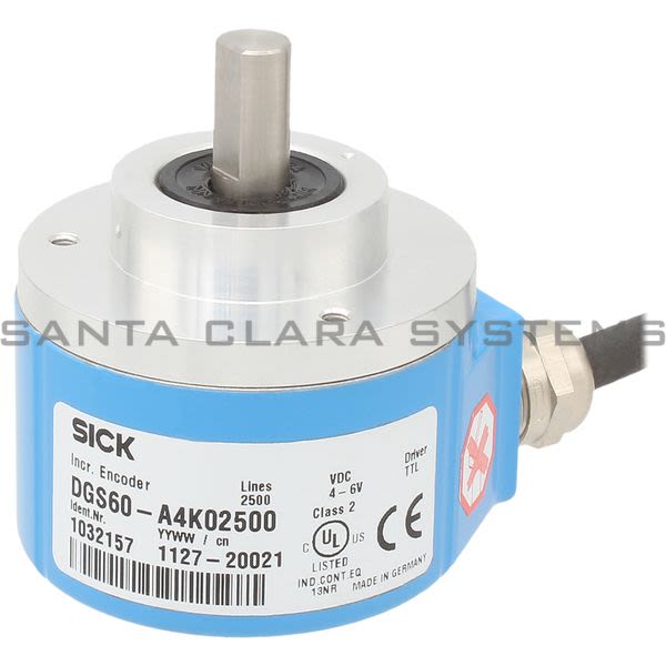 Sick DGS60-A4K02500 Incremental Encoder Product Image