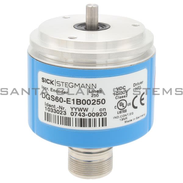 Sick DGS60-E1B00250 Incremental Encoder Product Image