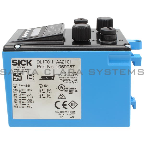 Sick DL100-11AA2101 Long Range Distance Sensor | 1059957 Product Image