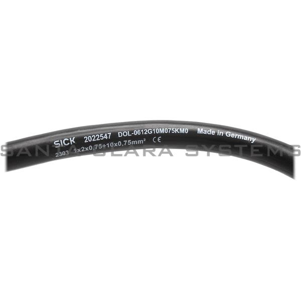 Sick DOL-0612G10M075KM0 Connecting Cable | 2022547 Product Image