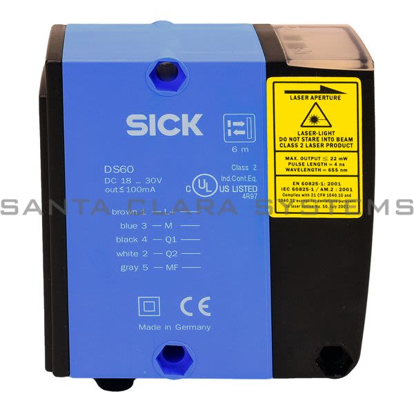 Sick DS60-P21211 Laser Sensor | 1016396 Product Image
