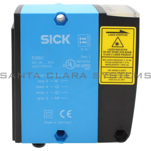 Sick DS60-P41211 Mid Range Distance Sensor | 1016691 Product Image