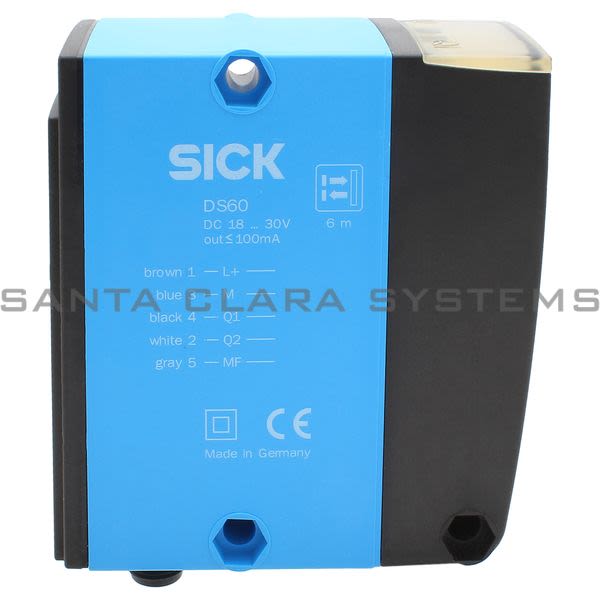 Sick DS60-P41211A03 Photoelectric Proximity Sensor PNP Red | 1019016 Product Image