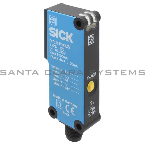 Sick DT10-P10B5 Short Range Distance Sensor | 1027325 Product Image