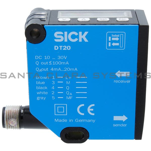 Sick DT20-P254B Displacement Measurement Sensor | 1041278 Product Image