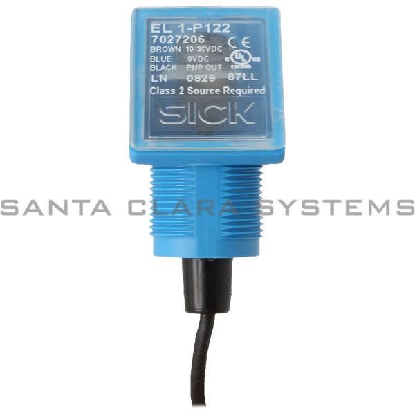 Sick EL1-P122 Photoelectric Reflex Sensor | 2 M Cable | 7027206 Product Image