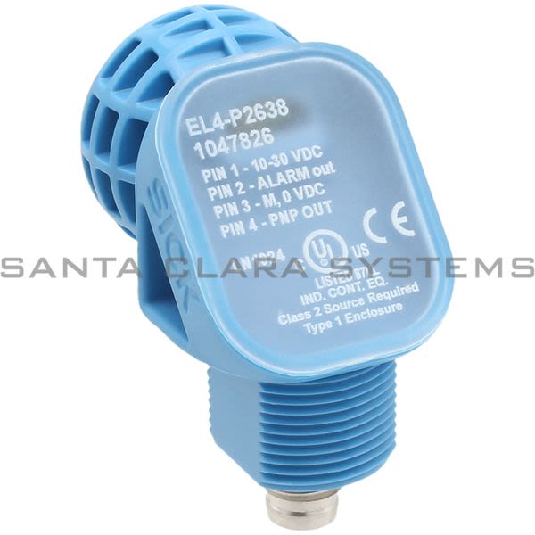 Sick EL4-P2638 Photoelectric Retro-Reflective Sensor | 1047826 Product Image