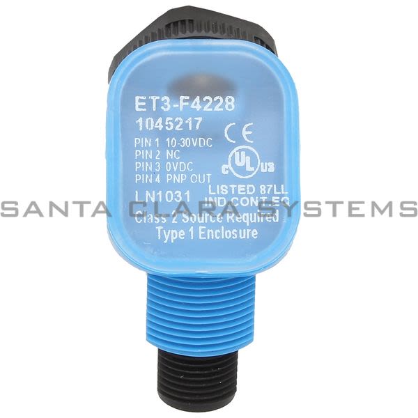 Sick ET3-F4228 Photoelectric Sensor | 1045217 Product Image