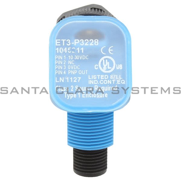 Sick ET3-P3228 Photoelectric Sensor | 1045211 Product Image
