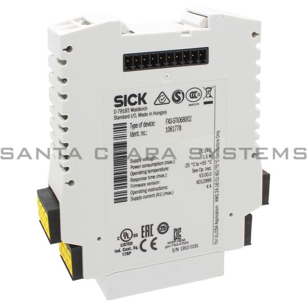 Sick FX0-STIO68002 Safety Controller Product Image