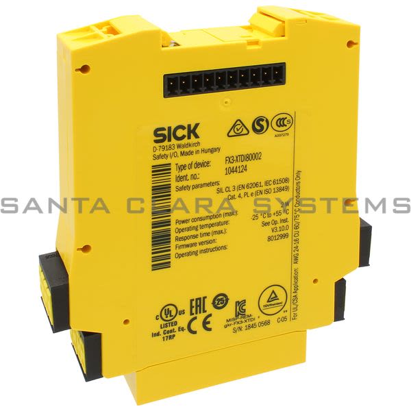 Sick FX3-XTDI80002 Safety Controller | 1044124 Product Image