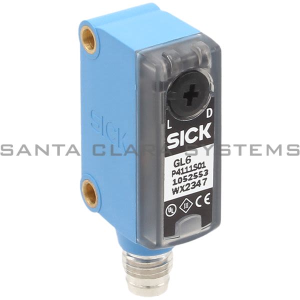 Sick GL6-P4111S01 Photoelectric Retro-Reflective Sensor Standard Optics | 1052553 Product Image