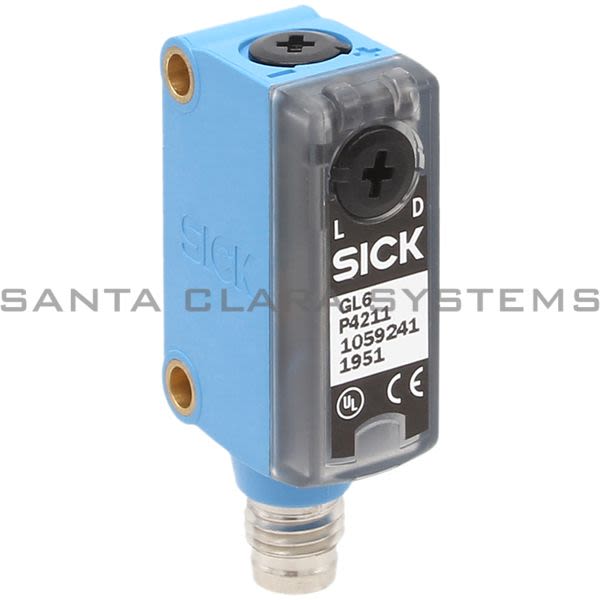 Sick GL6-P4212 Photoelectric Retro-Reflective Sensor Standard Optics | 1062110 Product Image