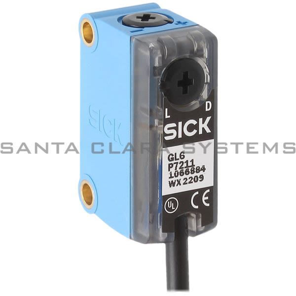 Sick GL6-P7211 Photoelectric Retro-Reflective Sensor Dual Lens | 1066884 Product Image