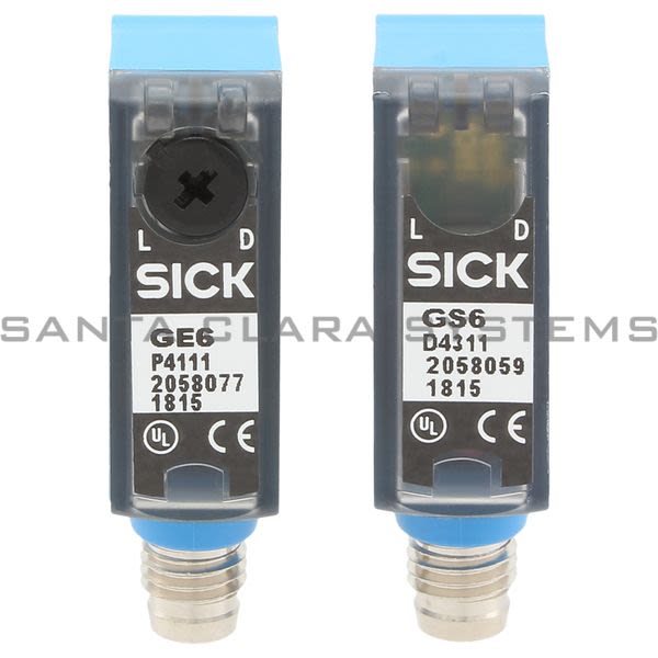 Sick GSE6-P4111  Through-Beam Photoelectric Sensor | 1052446 Product Image