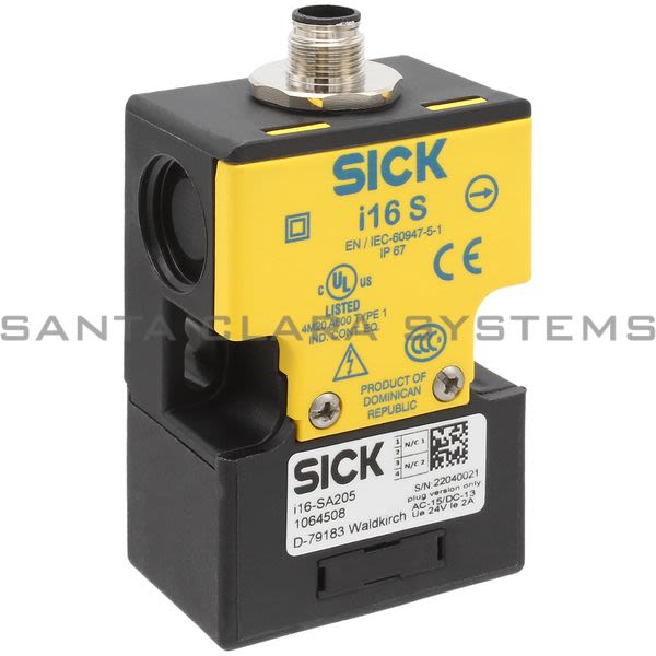 Sick I16-SA205 Electro-Mechanical Safety Switch | 1064508 Product Image