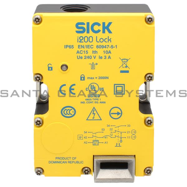 Sick I200-M0413 Safety Locking Device | 6025115 Product Image