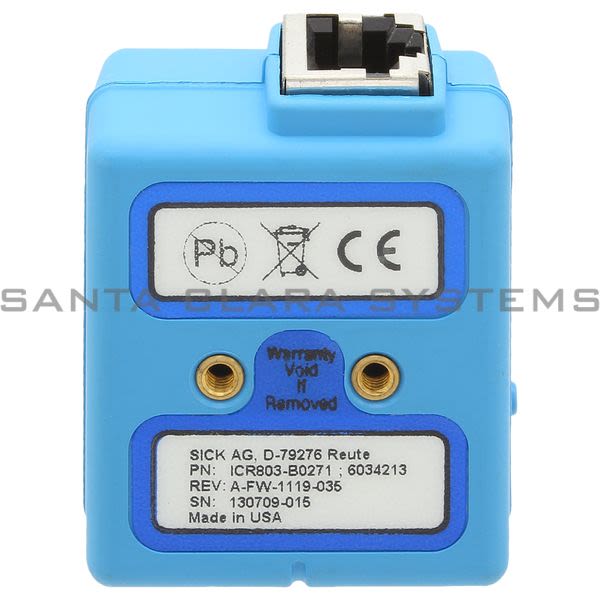 Sick ICR803-B0271 Image-Based Code Reader | 6034213 Product Image
