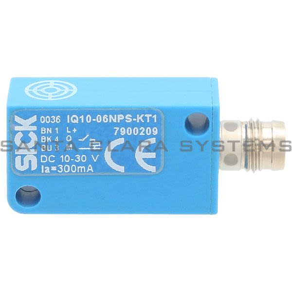 Sick IQ10-06NPS-KT1 Inductive Proximity Sensor Unshielded | 7900209 Product Image