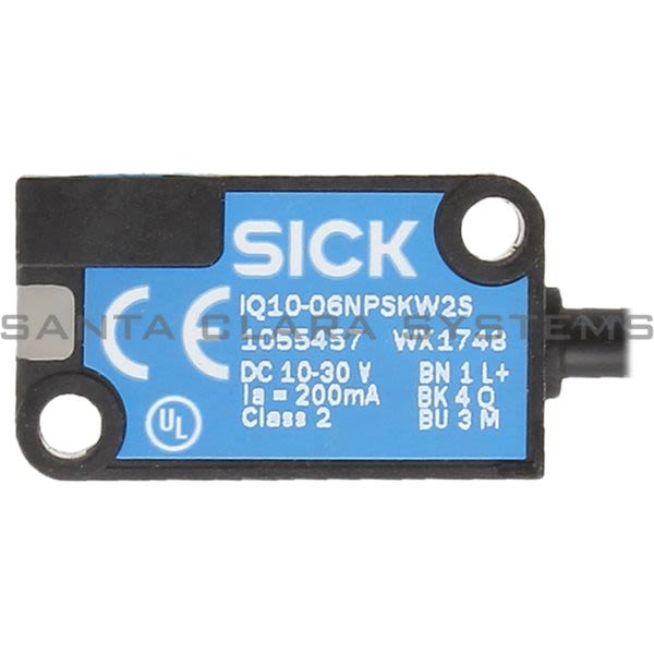 Sick IQ10-06NPSKW2S Inductive Proximity Sensor | 1055457 Product Image