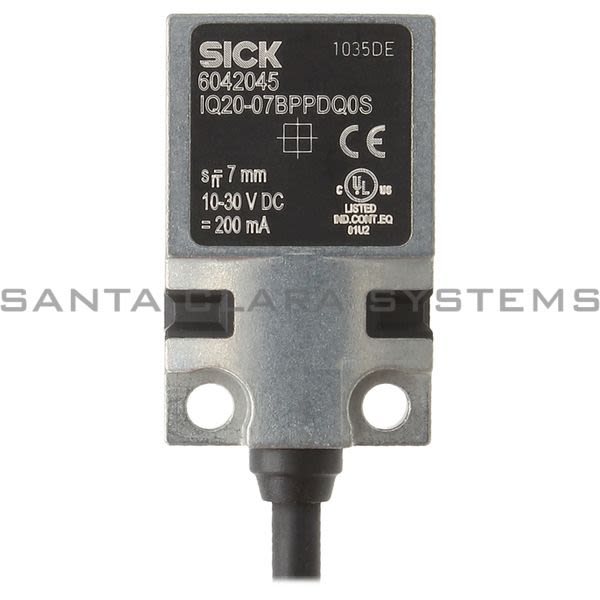 Sick IQ20-07BPP-DQ0S FlAT-Pack Inductive Sensor | 6042045 Product Image