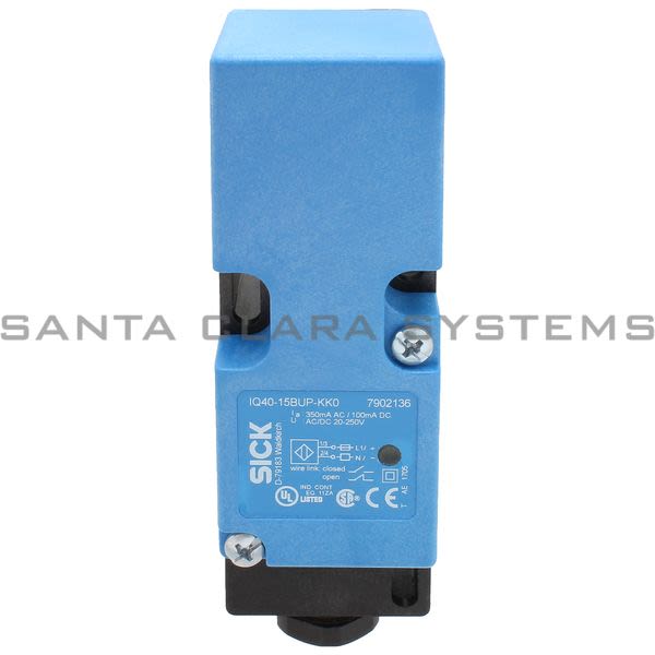 Sick IQ40-15BUP-KK0 Inductive Proximity Sensor Shielded | 7902136 Product Image