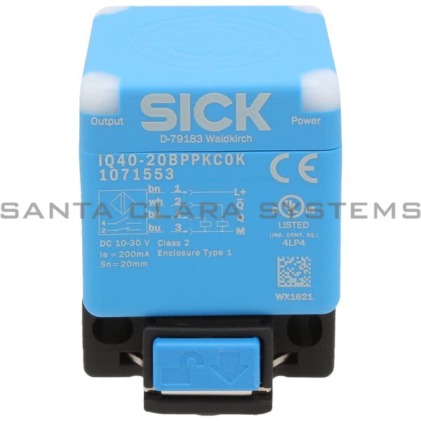 Sick IQ40-20BPPKC0K Inductive Proximity Sensor | 1071553 Product Image