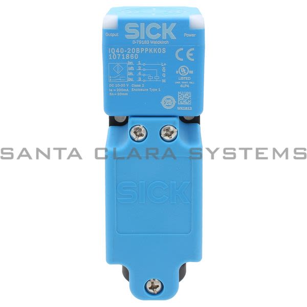 Sick IQ40-20BPPKK0S Inductive Proximity Sensor | 1071860 Product Image