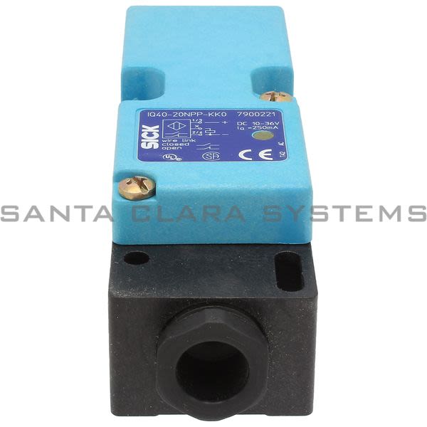 Sick IQ40-20NPP-KK0 Inductive Proximity Sensor Unshielded 3-Wire | 7900221 Product Image