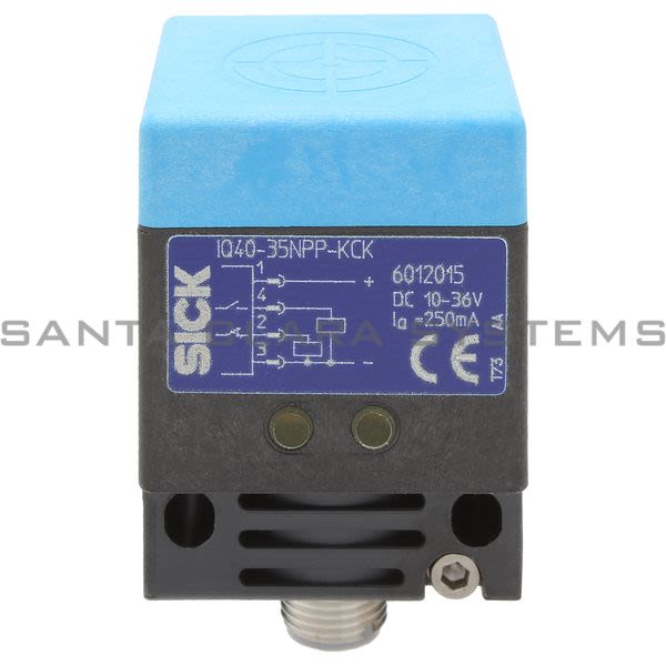 Sick IQ40-35NPP-KCK Inductive Proximity Sensor Short Body 4-Wire | 6012015 Product Image